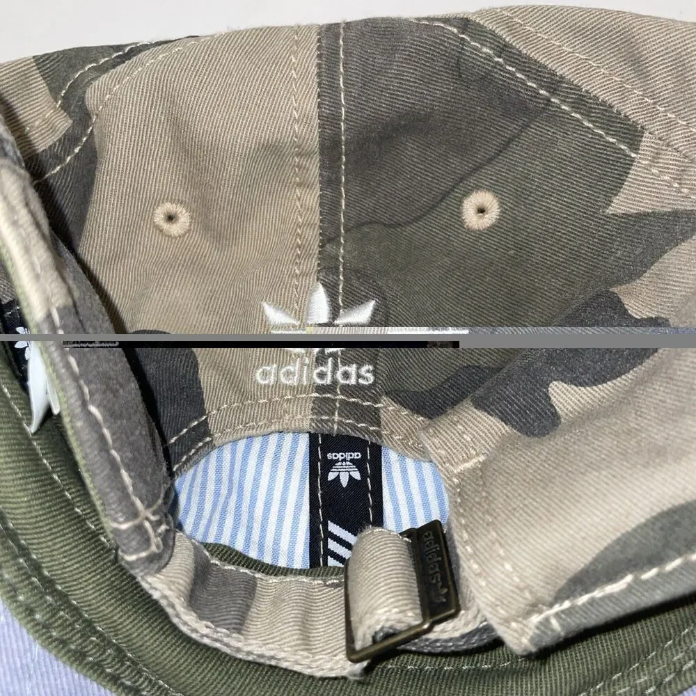 Adidas Camo Ball Cap One Size Adjustable